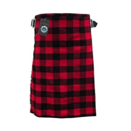 Men Scottish MacGregor Rob Roy 8 Yard Tartan Kilt