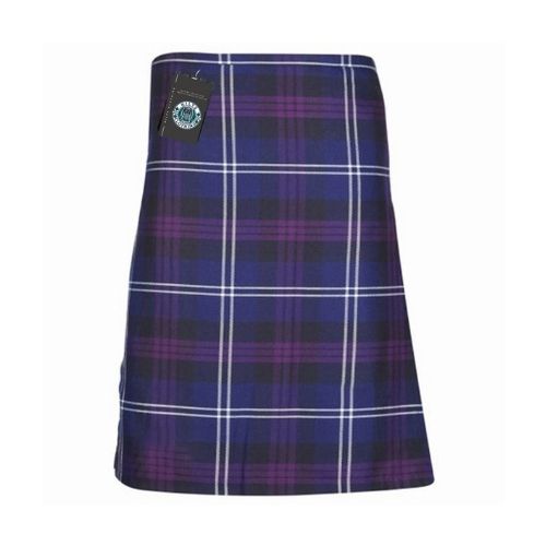 52-2.jpg Men Scottish Heritage Purple Color 8 Yard Tartan kilt - Image 1